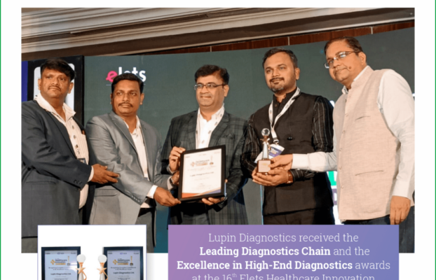 Lupin Diagnostics received Leading Diagnostics Chain and the Excellence in High-Diagnostics awards at the 16th Elets Healthcare innovation award in 2025. These awards are testaments to our patient-first approach.